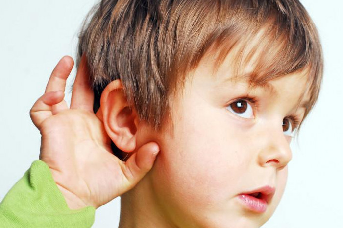У моего ребёнка потеря слуха